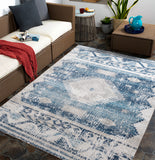 surya huntington beach htb 2307 blue rug