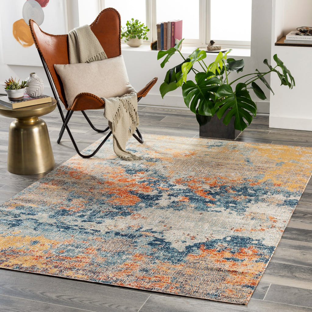 surya huntington beach htb 2325 orange rug