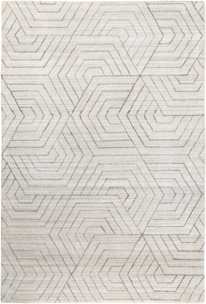 Loom Knotted Surya Rug Co. Hightower Dark Brown Rug | Loom Knotted Rugs | Rugs Done Right 