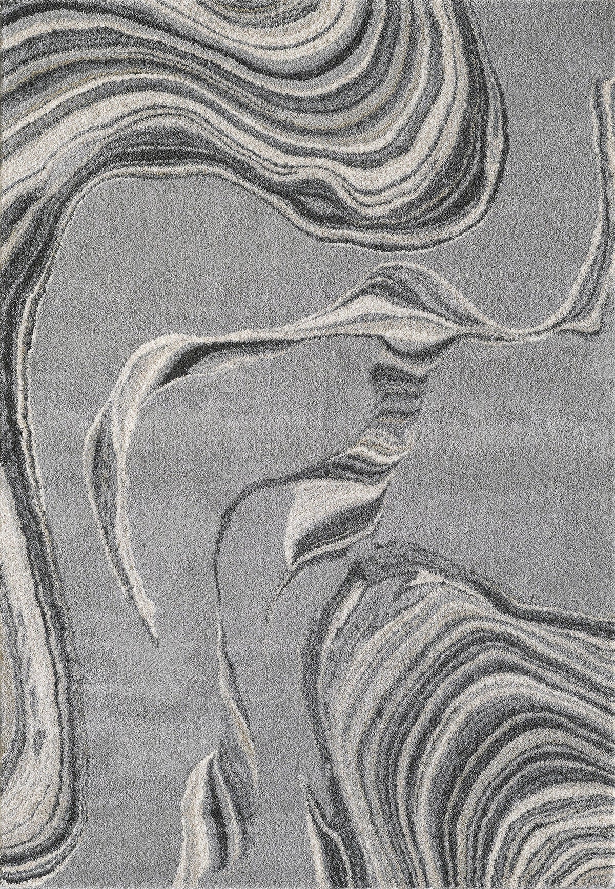 kas oriental hue 4757 grey rug