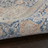 nourison silken allure stn07 blush multi rug