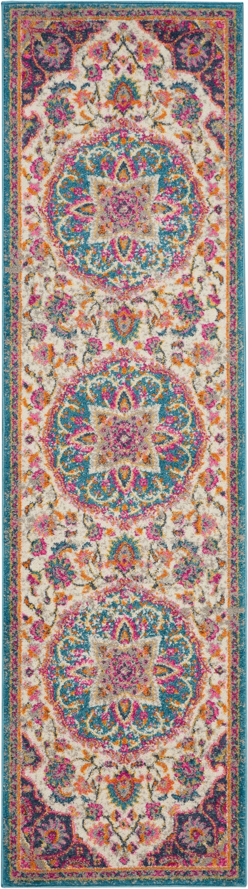 nourison passion psn22 ivory multi rug