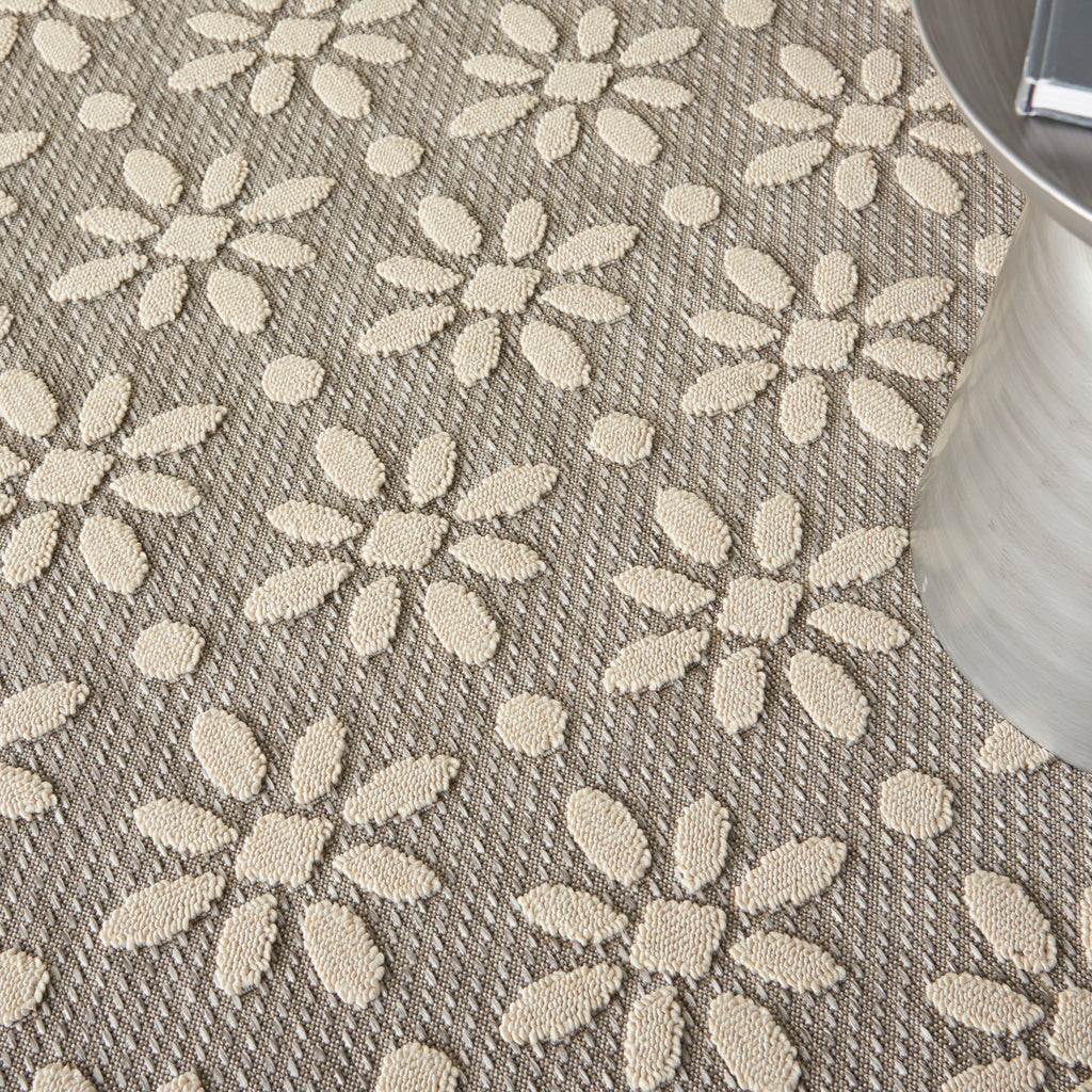 nourison cozumel czm03 grey rug