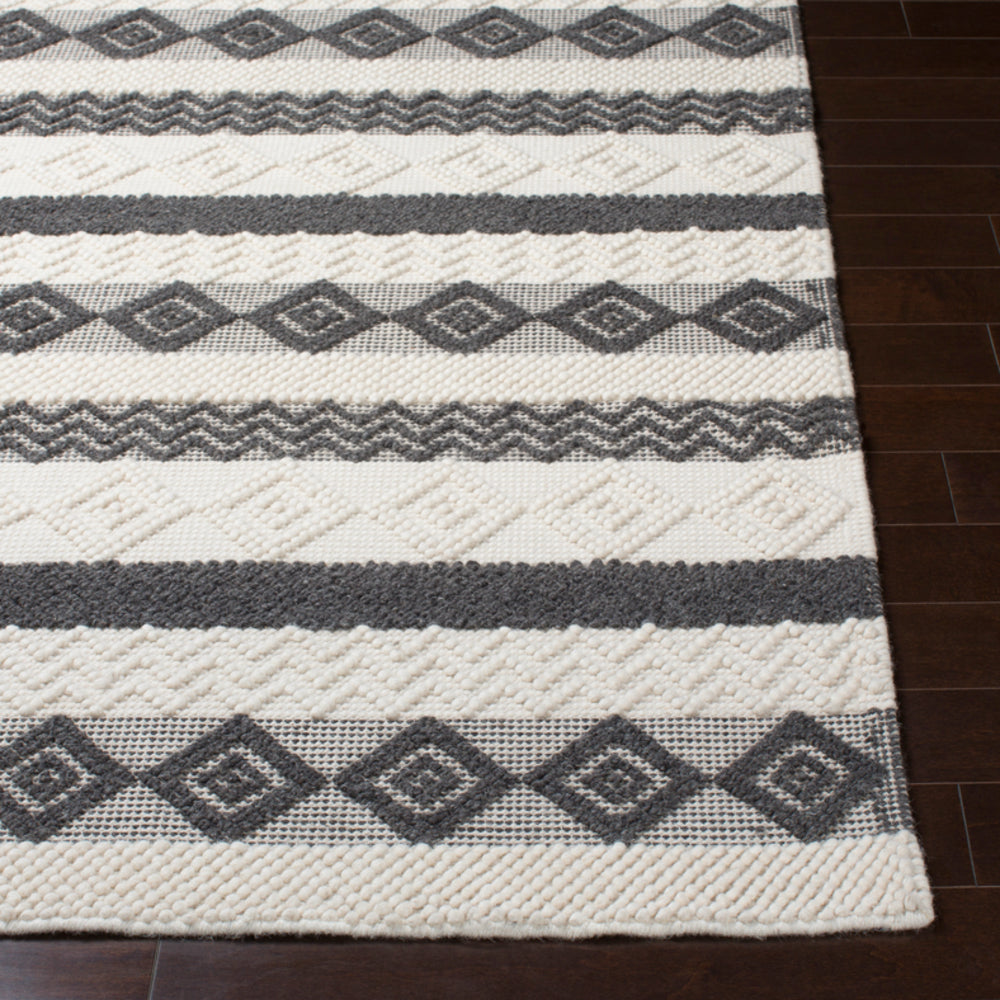 Surya rug co. | charcoal rug | Hygge | woven rug | rugs done right