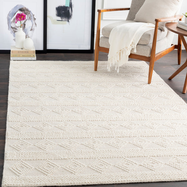 Livabliss Hygge HYG-2302 White Rug
