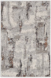 nourison elation etn06 grey ivory rug