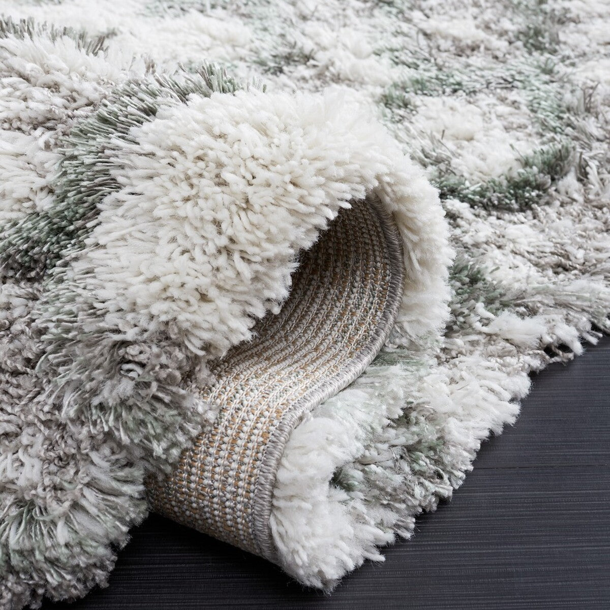 safavieh clearance horizon shag hzn894y ivory rug
