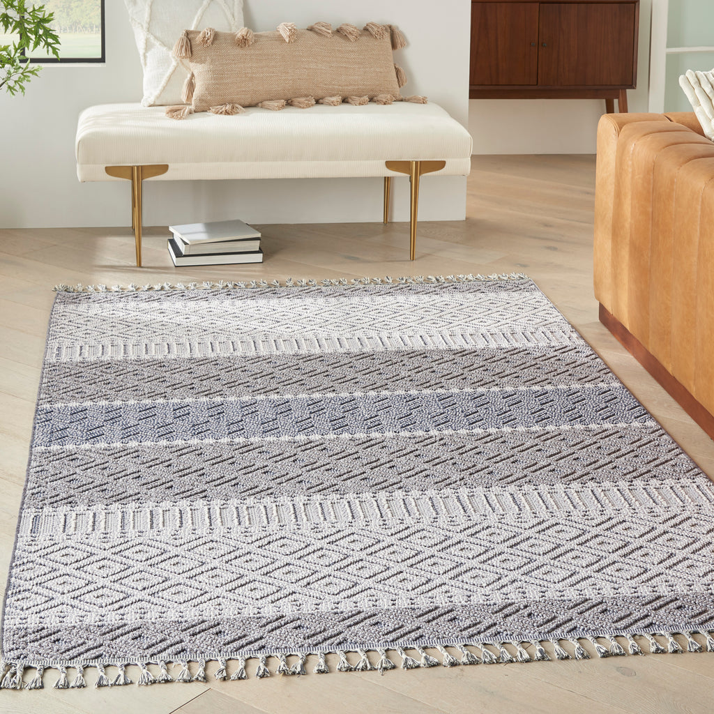 nourison paxton pax03 ivory slate rug