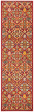 nourison allur alr03 red multicolor rug