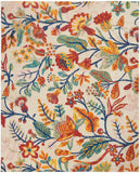 nourison allur alr09 ivory multicolor rug