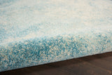 nourison passion psn10 navy light blue rug