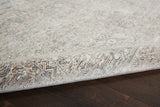 nourison starry nights stn04 cream grey rug