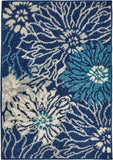 nourison passion psn17 navy ivory rug