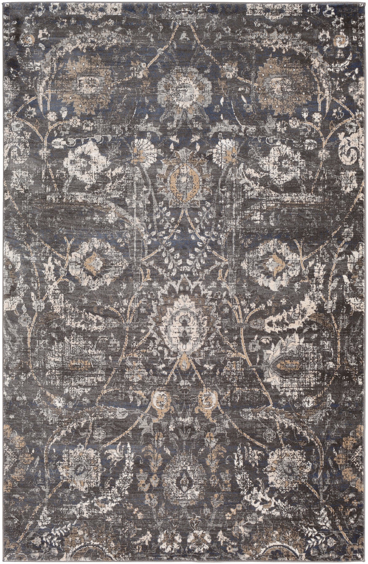 Surya Indigo Black Rug | Black Rugs | Rugs Done Right 