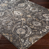 Surya Indigo Black Rug  | Rectangular Rugs | Rugs Done Right 
