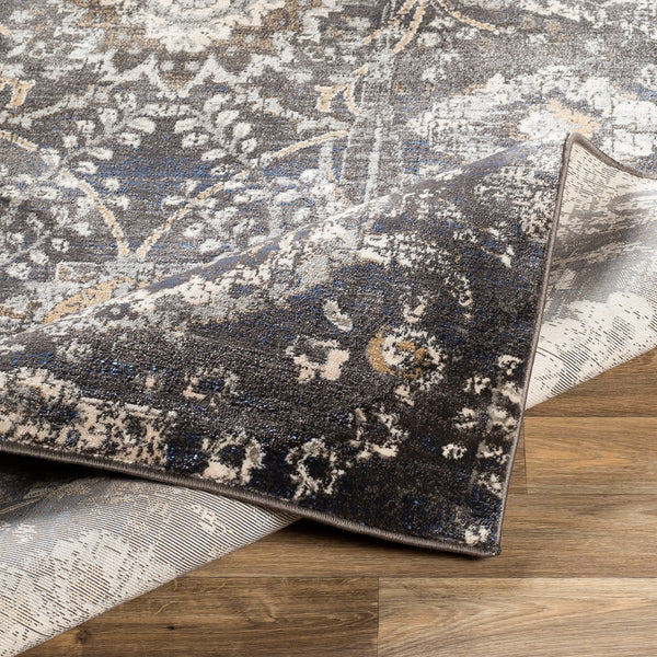 Surya Indigo Black Rug  | Traditional Rugs | Rugs Done Right 