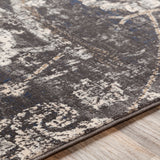Surya Indigo Black Rug  | Tan Rugs | Rugs Done Right 