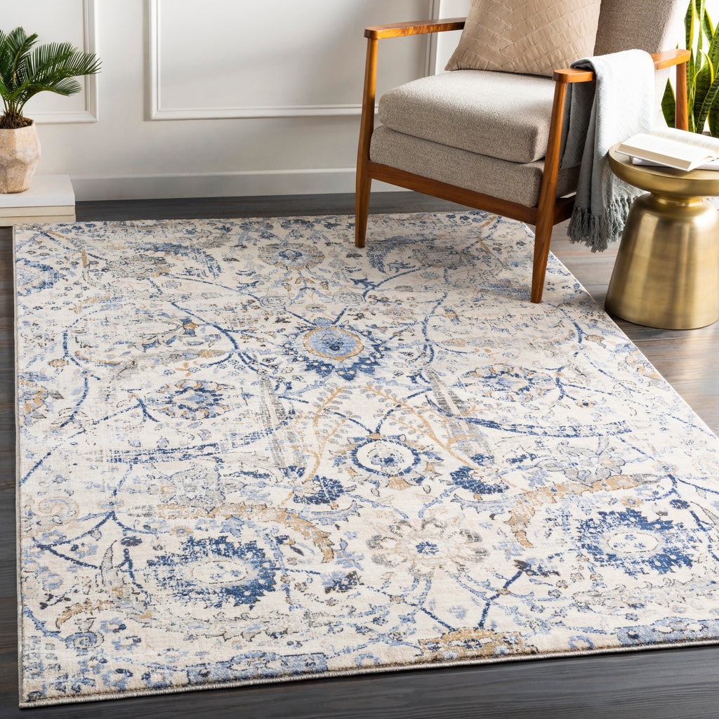 surya indigo igo 2320 bright blue rug