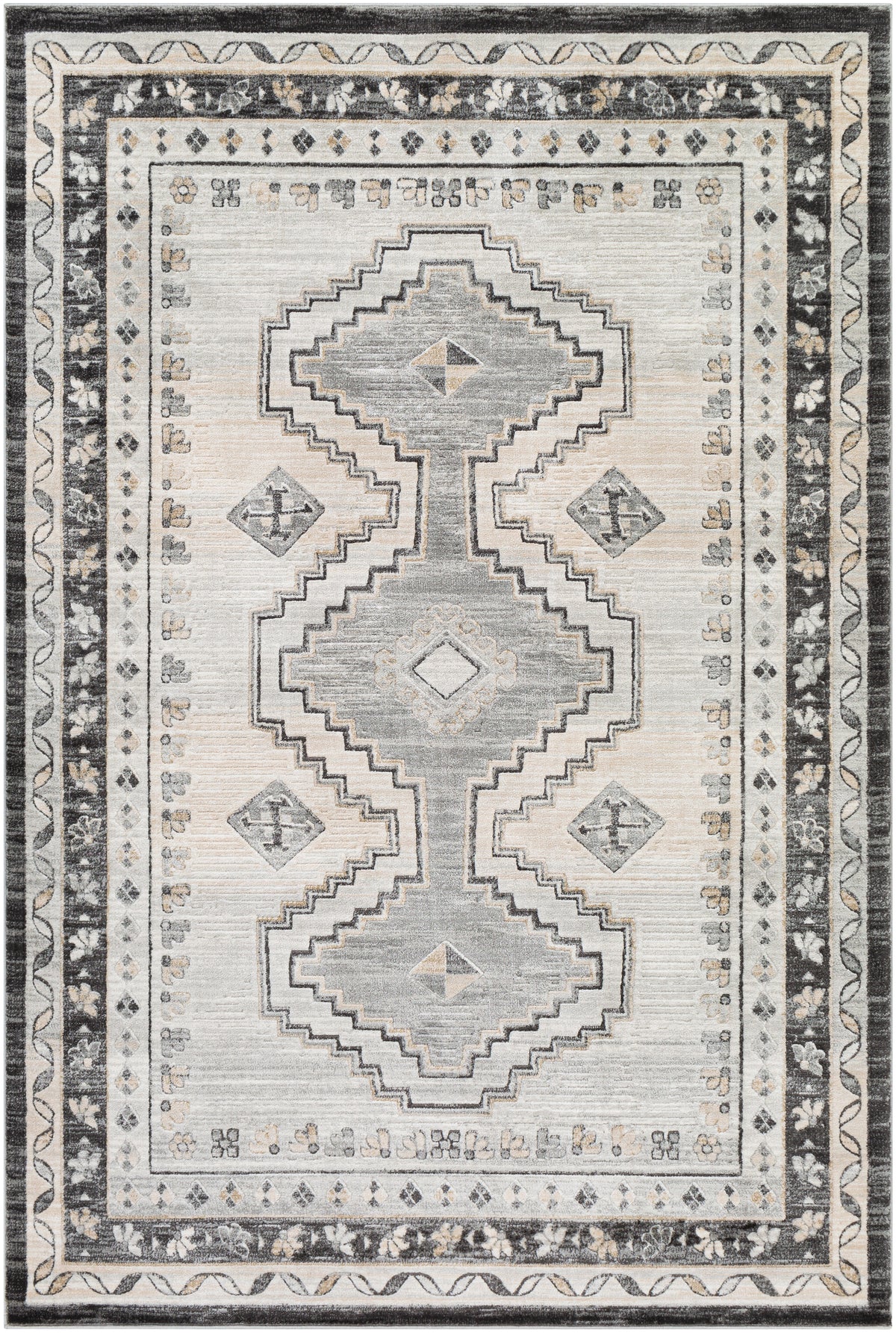 surya indigo igo 2330 charcoal rug