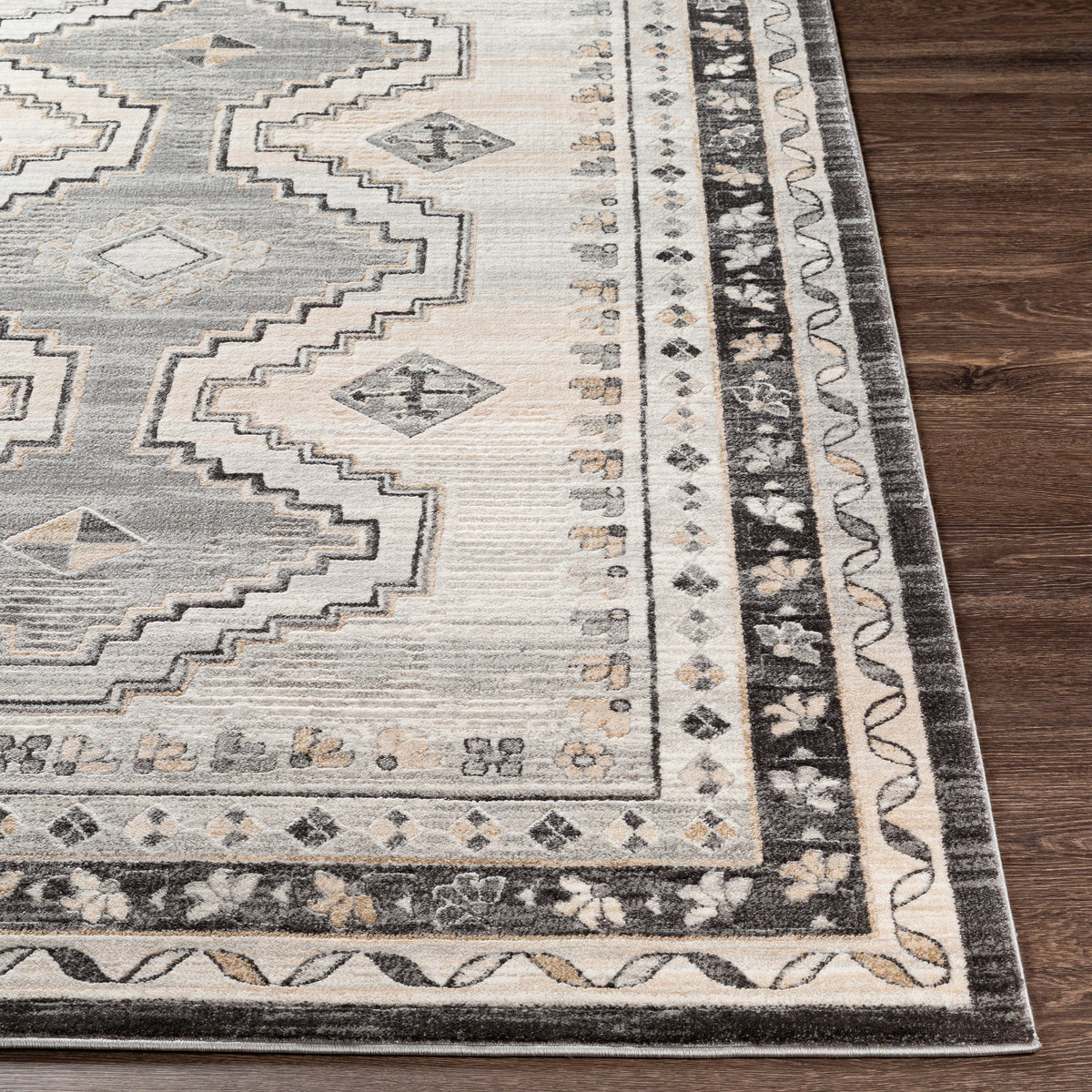surya indigo igo 2330 charcoal rug