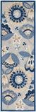 nourison aloha alh25 blue grey rug