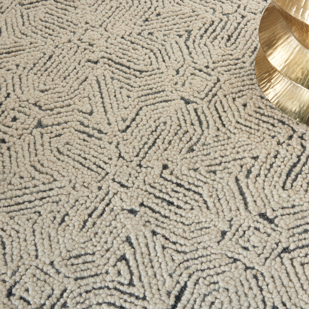 nourison colorado clr05 ivory navy rug