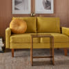 nourison sofia rc190 yellow pillow