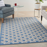 nourison aloha alh26 blue grey rug