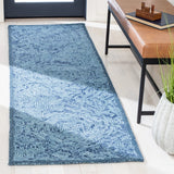 safavieh clearance ikat ikt506n dark blue rug