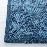 safavieh clearance ikat ikt506n dark blue rug