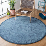 safavieh clearance ikat ikt506n dark blue rug