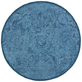 safavieh clearance ikat ikt506n dark blue rug
