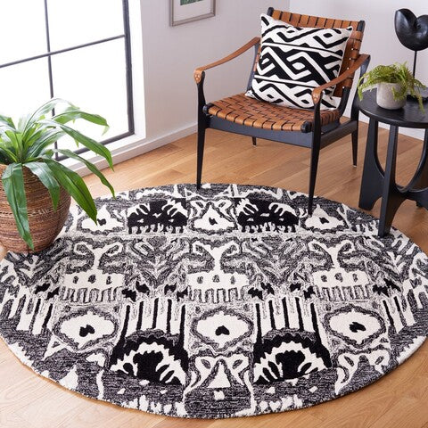 safavieh clearance ikat ikt651z black rug