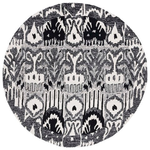 safavieh clearance ikat ikt651z black rug