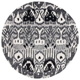 safavieh clearance ikat ikt651z black rug