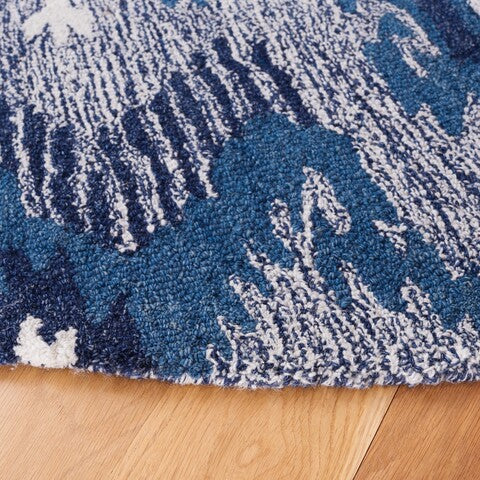 safavieh clearance ikat ikt652m blue rug
