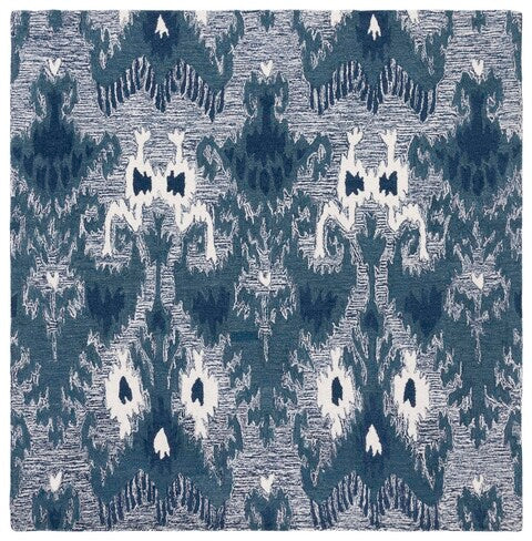 safavieh clearance ikat ikt652m blue rug