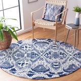 safavieh clearance ikat ikt654m blue rug