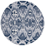 safavieh clearance ikat ikt654m blue rug