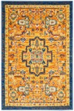 nourison allur alr04 orange multicolor rug