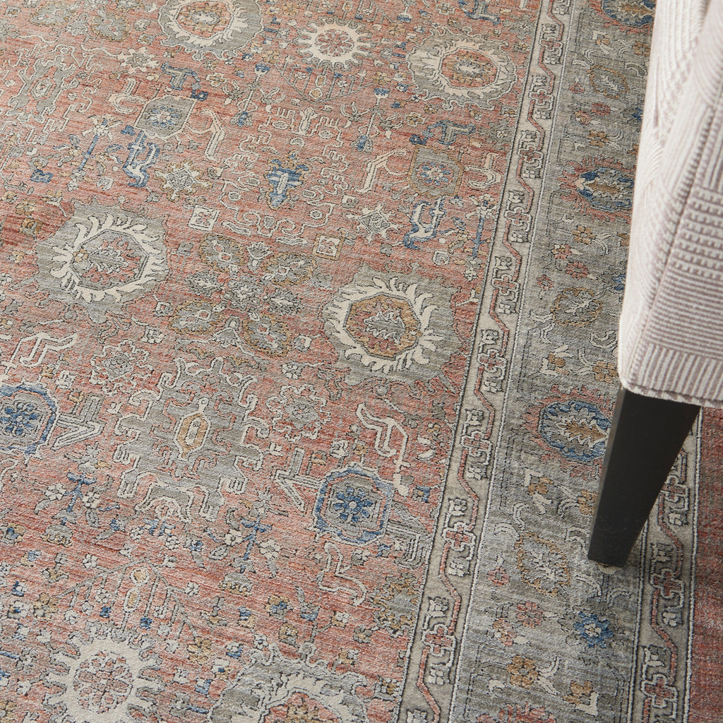 nourison starry nights stn12 blush rug