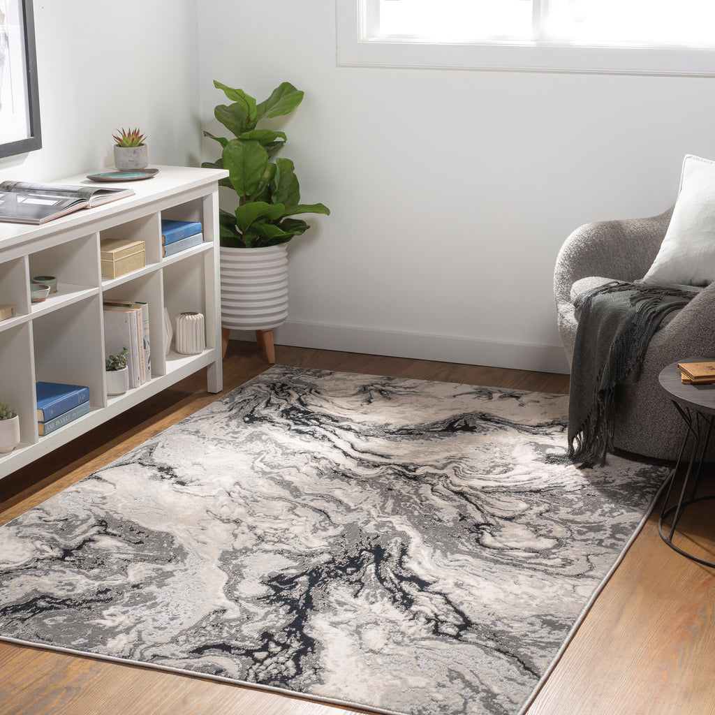 surya impulse ips 2304 black rug