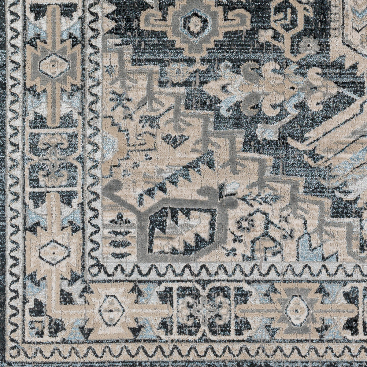 surya impulse ips 2308 black rug