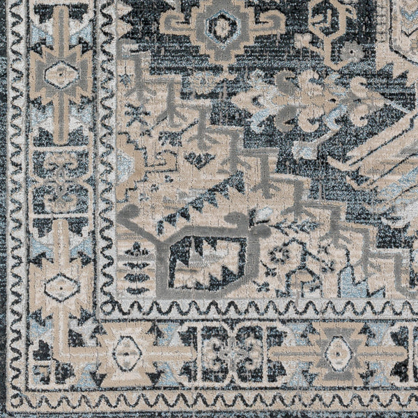 surya impulse ips 2308 black rug