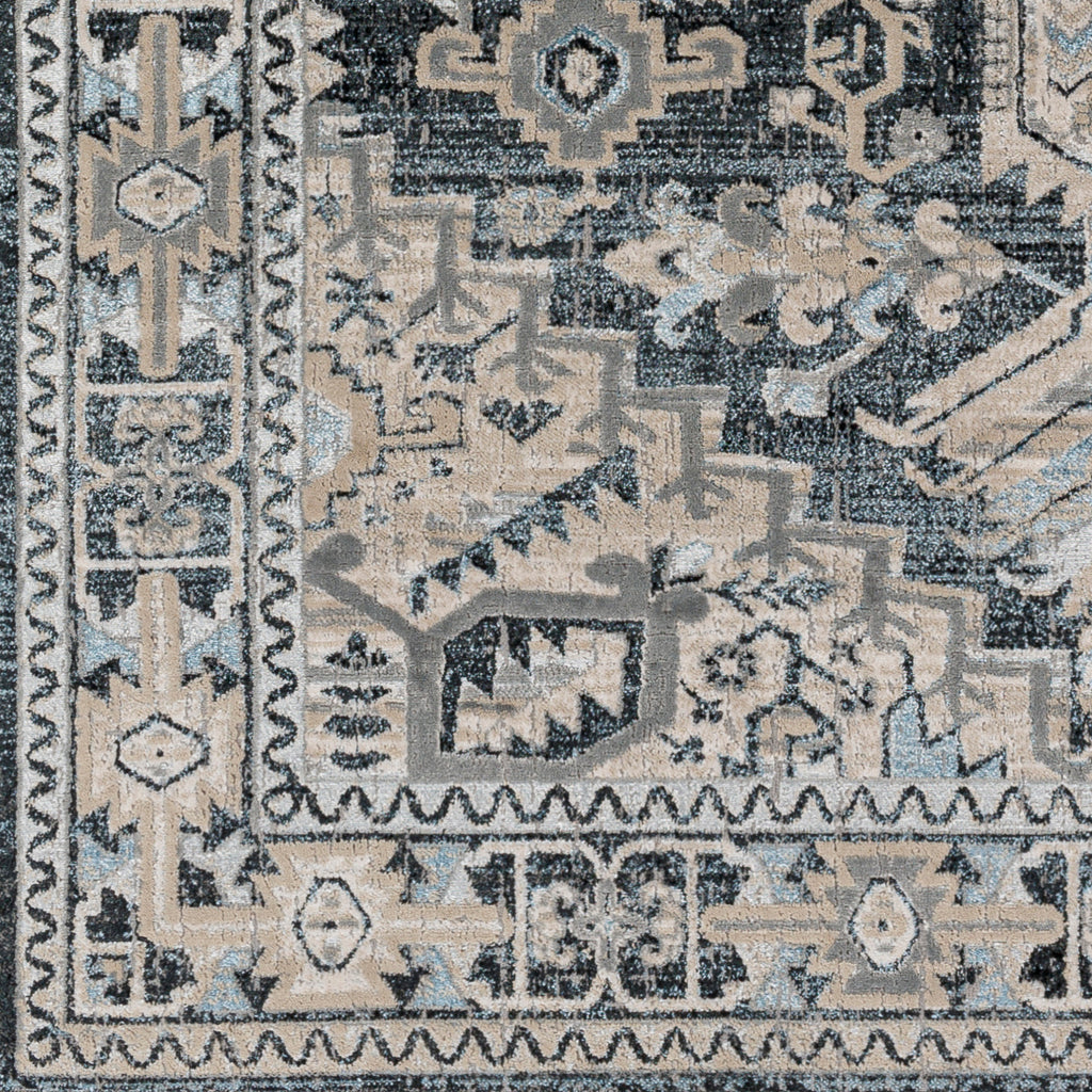 surya impulse ips 2308 black rug