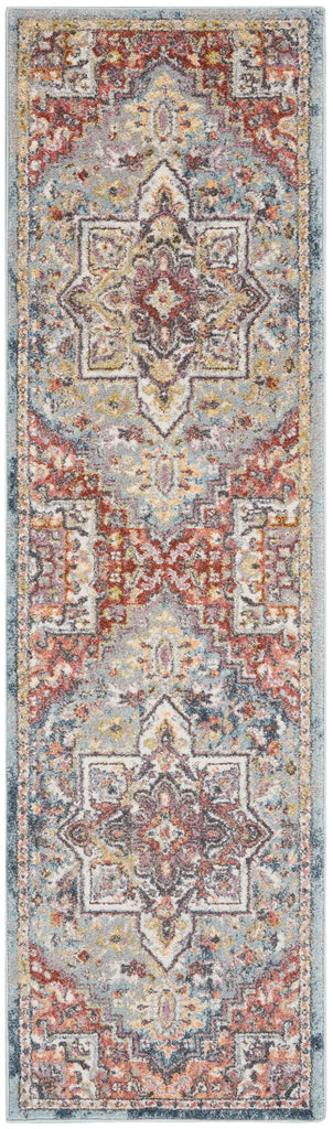 nourison soraya sor04 blue multicolor rug