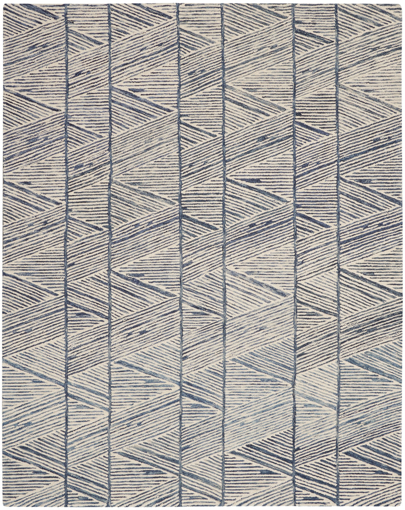 Nourison Colorado CLR01 White Blue Rug
