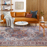 Livabliss Iris IRS-2301 Navy Rug