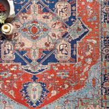 Livabliss Iris IRS-2308 Bright Red Rug