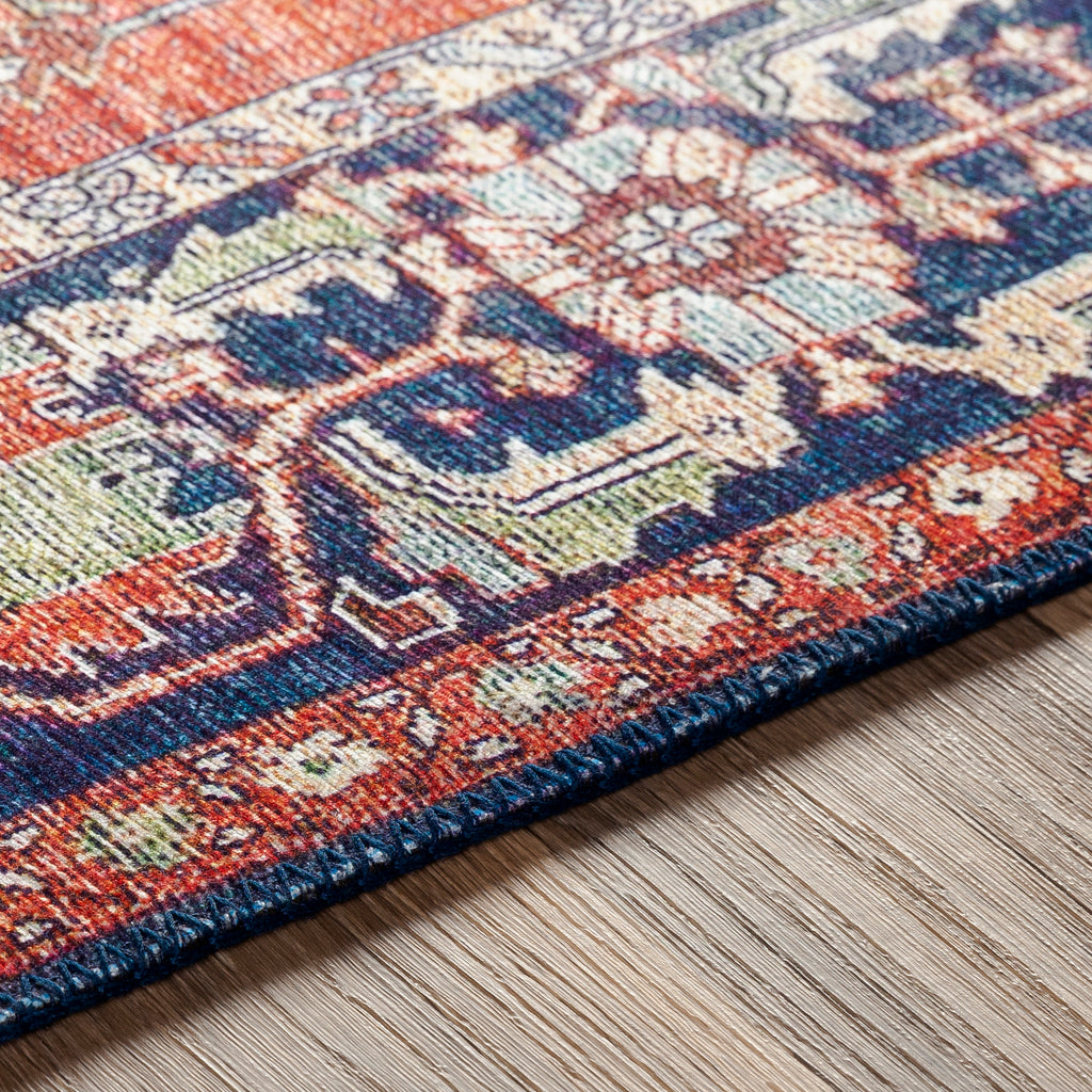 surya iris irs 2308 bright red rug